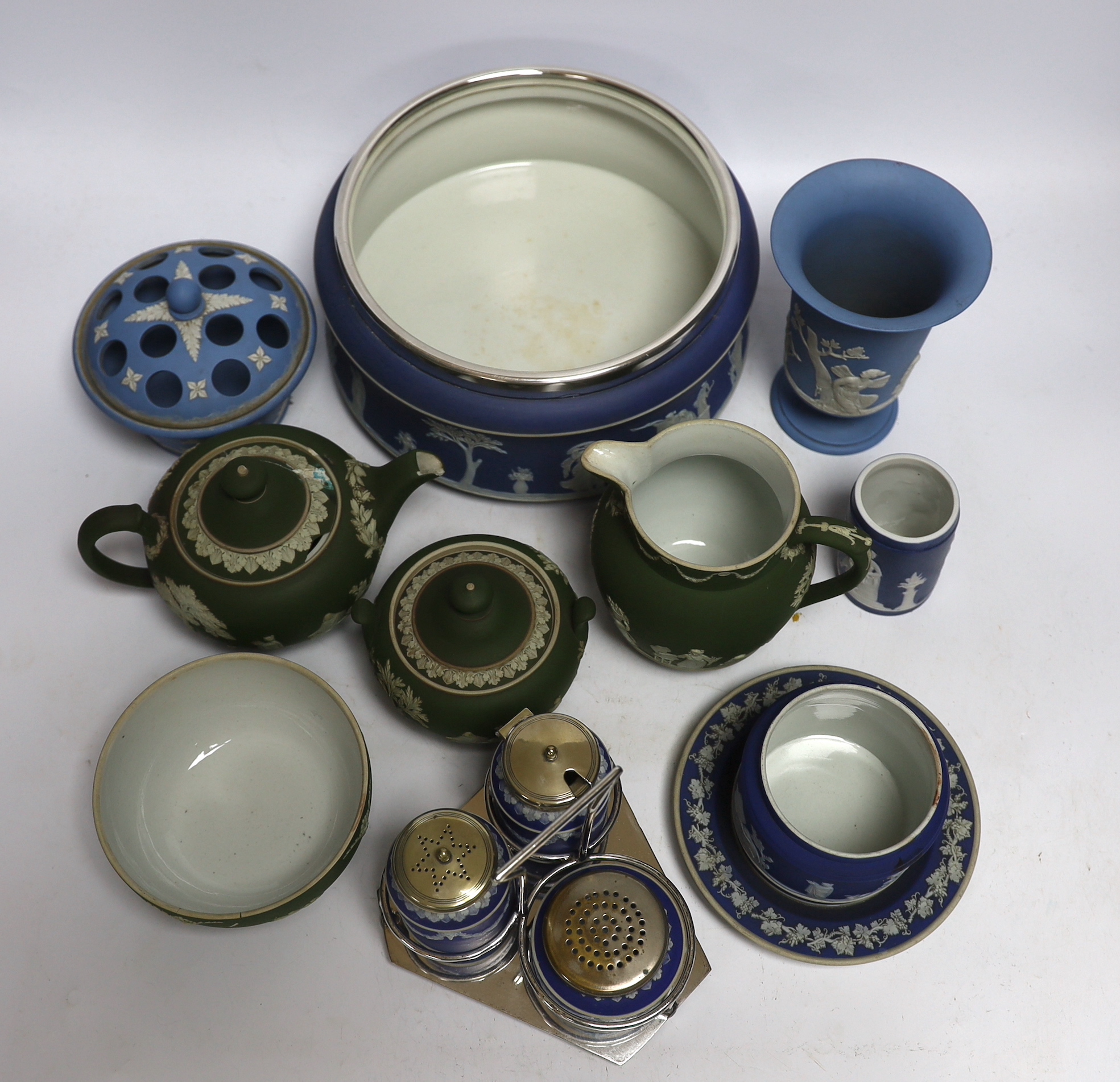 A collection of late 19th and early 20th century Wedgwood items
